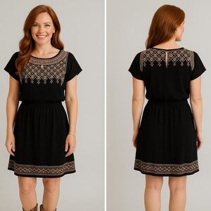 Navy 100% silk Madewell dress Women’s size 4